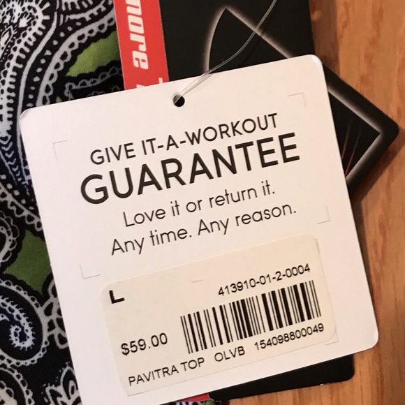 NWT- Athleta Pavitra Top - Picture 2 of 4